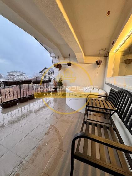 Penthouse cu 4 camere decomandat, mobilat în Copou