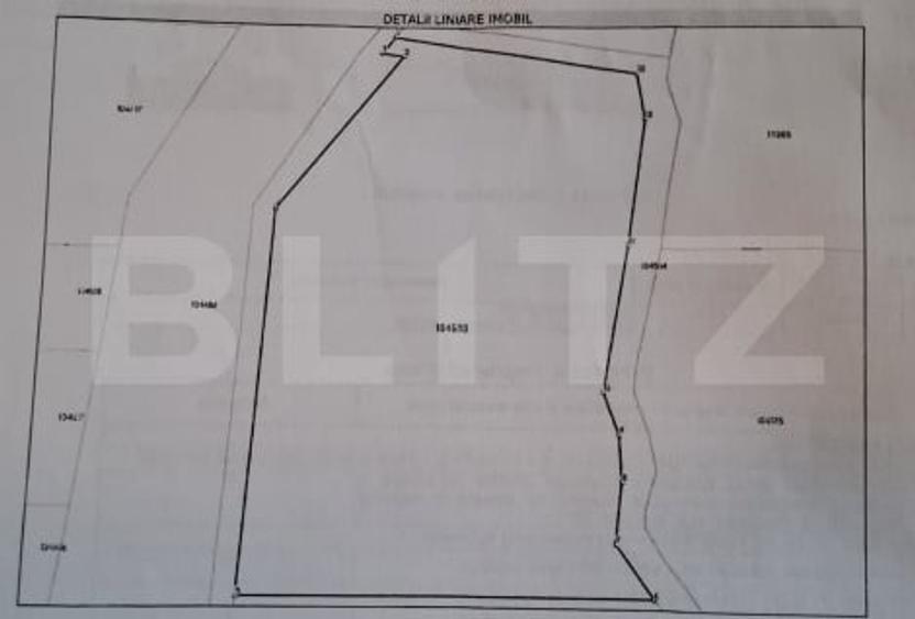 Teren agricol extravilan de 5900 mp, în Ucea