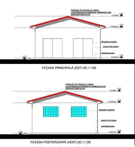 Spațiu comercial, 100 mp în Romanești