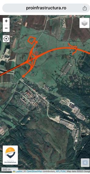 Spațiu industrial, de 5,493 mp, în Mârșa