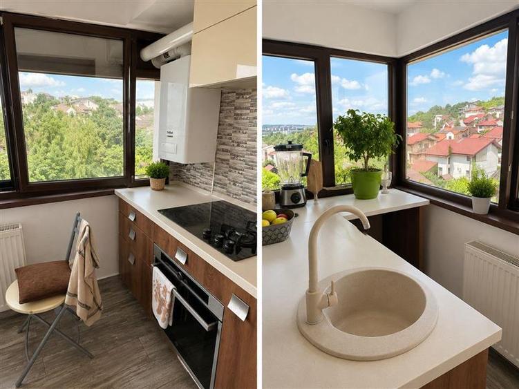 Apartament cu 2 camere semidecomandat în Bucium