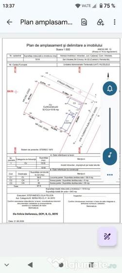 Casă cu 3 camere cu Teren 1000 Mp în Vâlcelele