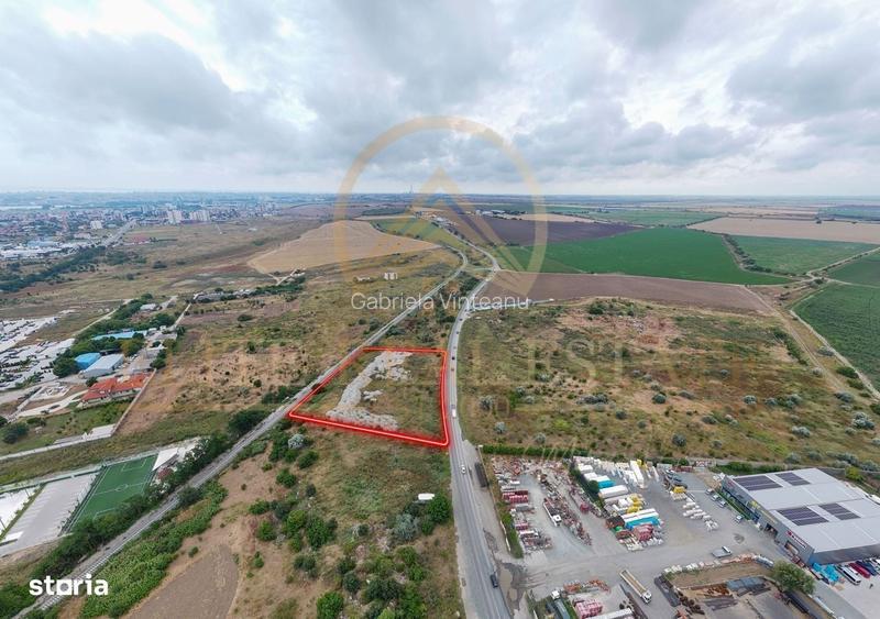 Constanta - Ovidiu - Teren 2000 mp vis a vis de Bit Industries