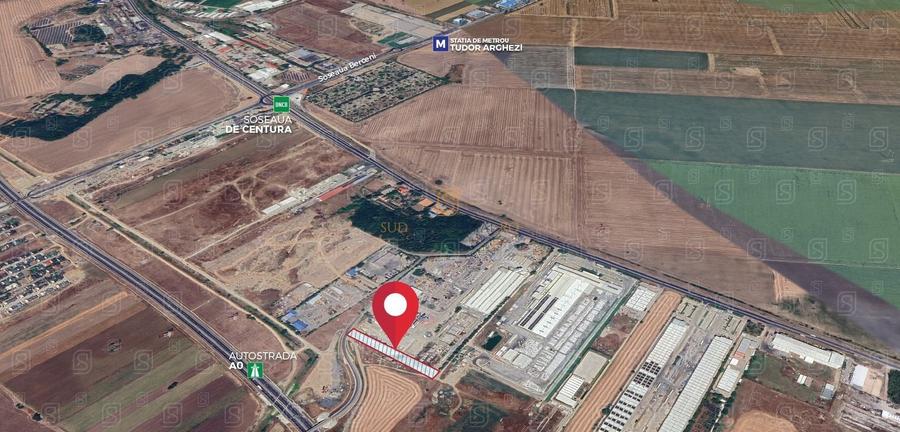 Teren Construcții intravilan de 4200 mp, în Centura Sud