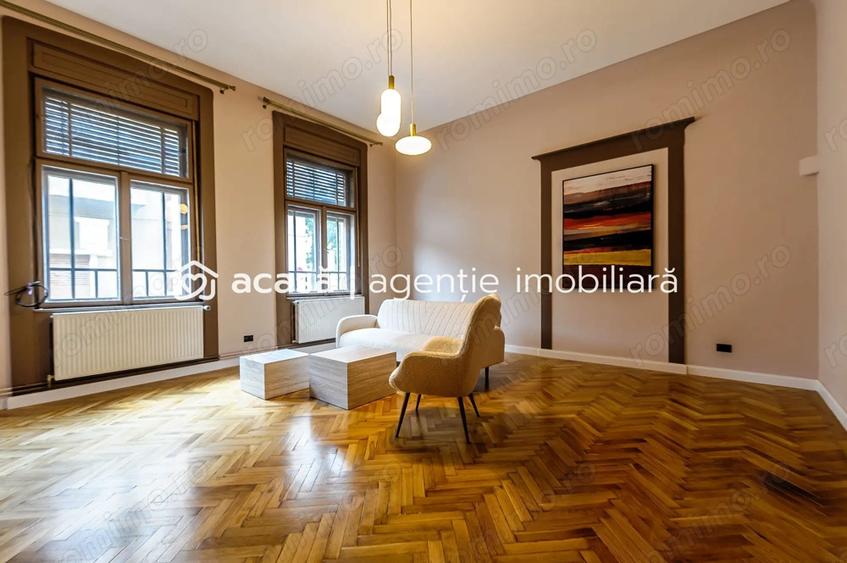 Apartament cu 3 camere nedecomandat în Central