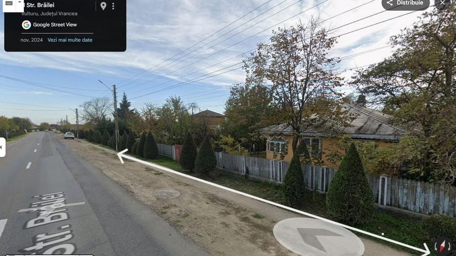 Casă cu 3 camere cu Canalizare în Vulturu