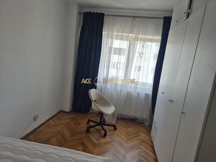 Apartament cu 3 camere decomandat, mobilat în Mihai Bravu
