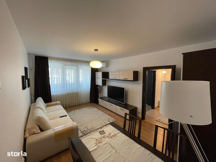 Apartament cu 2 camere decomandat, mobilat în Banu Manta