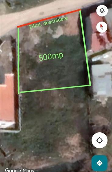 Teren de 1000 mp, în Corbu