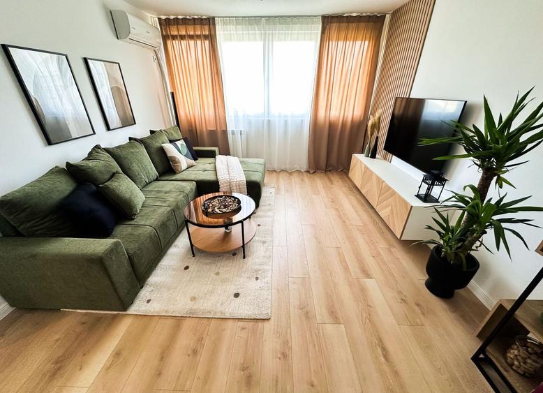 Apartament cu 2 camere decomandat, mobilat în Tineretului