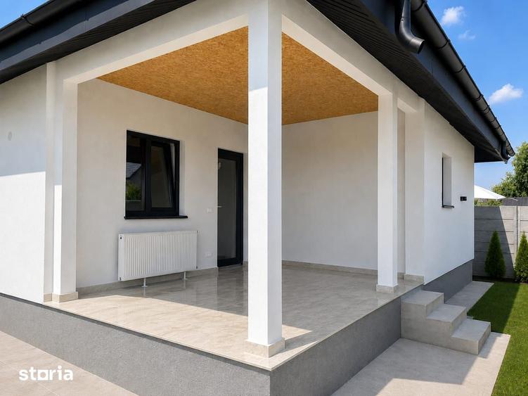 Casă cu 3 camere cu Teren 400 Mp în Domnești