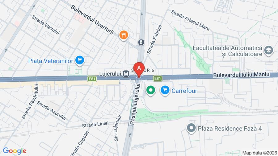 Apartament cu 2 camere decomandat, mobilat în Lujerului