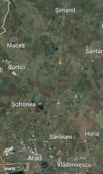 Teren de 10000 mp, în Șimand