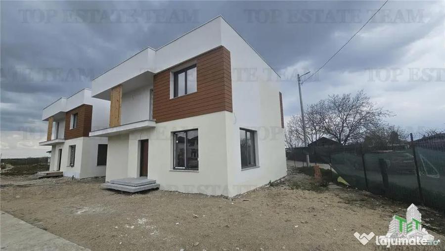 Casă cu 4 camere cu Teren 250 Mp în Chiajna