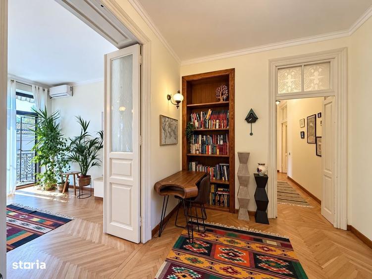 Apartament cu 3 camere, mobilat în Cișmigiu