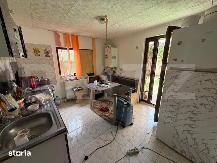 Casă cu 2 camere cu Teren 80 Mp în 8 Martie