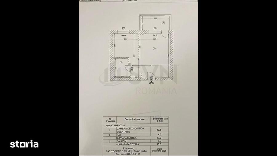 Apartament 2 camere semidecomandat tip Studio - Pipera - 1