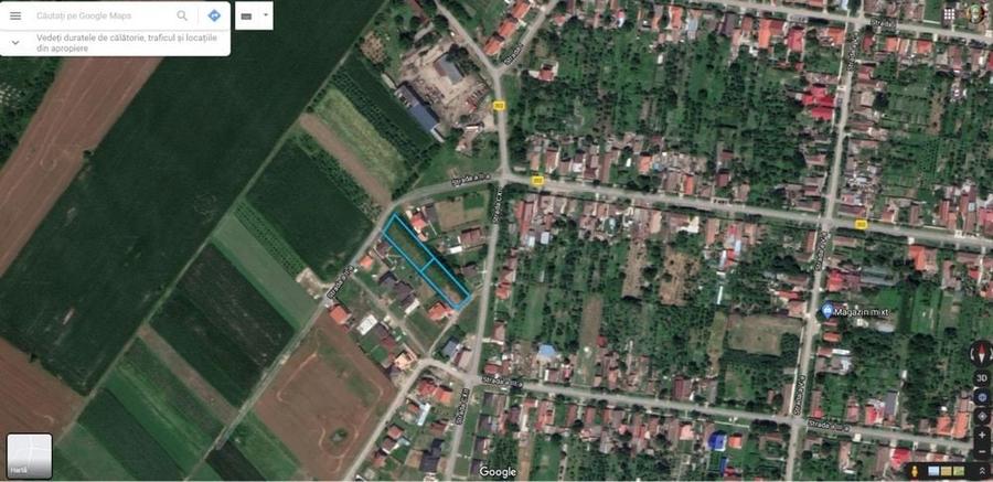 Teren de 1100 mp, în Șag