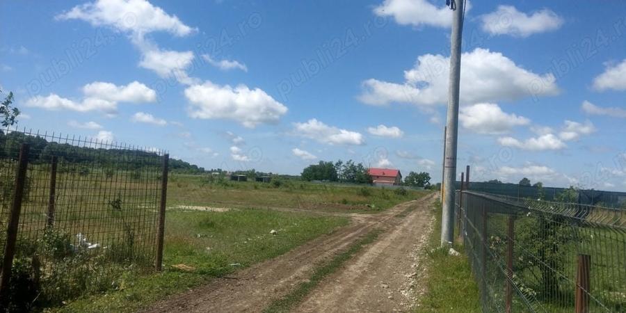 Teren de 1000 mp, în Țegheș