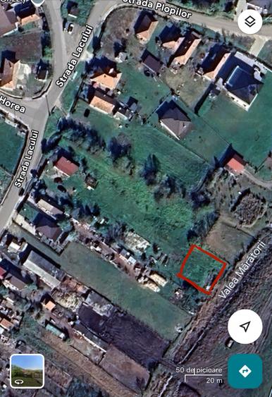 Teren Construcții intravilan de 800 mp, în Dezmir