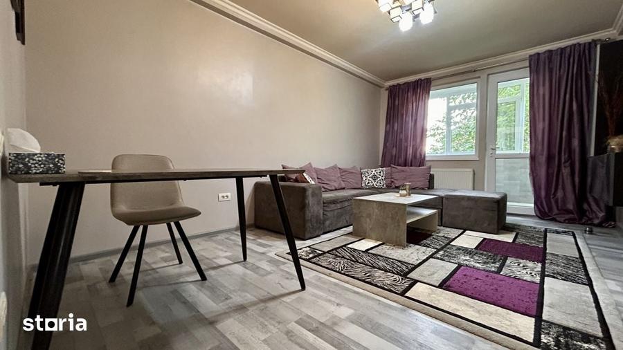 Apartament cu 2 camere semidecomandat în Central