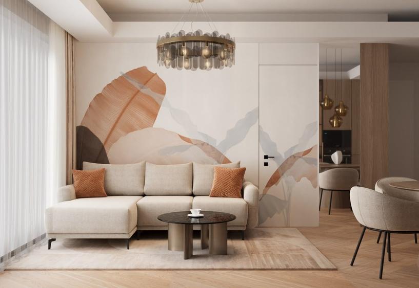Apartament cu 2 camere, mobilat în Floreasca