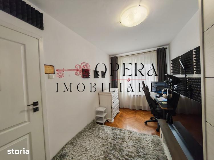 Apartament cu 3 camere nedecomandat în Podu Roș