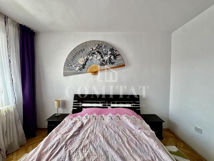 Apartament cu 3 camere semidecomandat, mobilat în Mănăștur