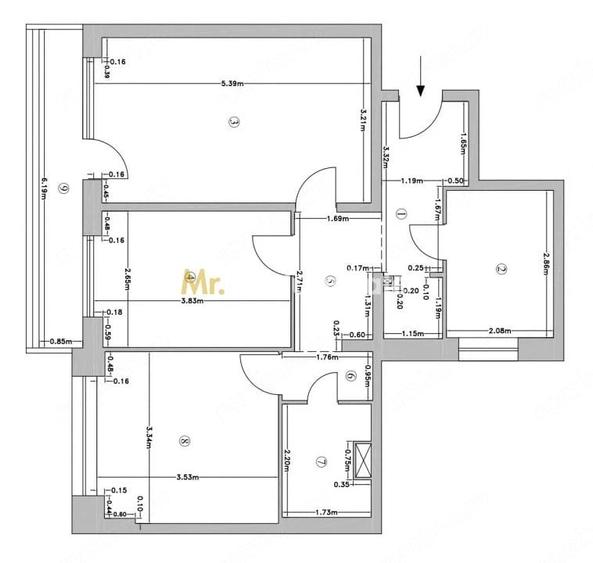 Ap. 3 camere, decomandat, etaj 2, Lacul Tei, Bucuresti - 5