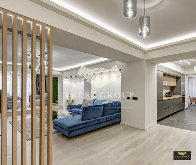 Apartament cu 3 camere decomandat, mobilat în Herăstrău