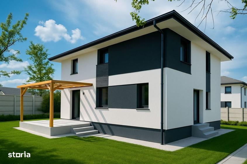 Casă cu 4 camere cu Teren 677 Mp în Central