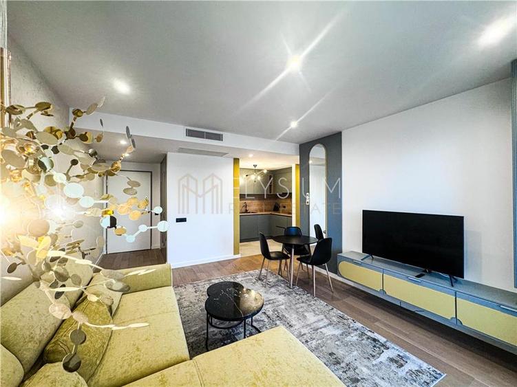 Apartament cu 2 camere decomandat, mobilat în Herăstrău