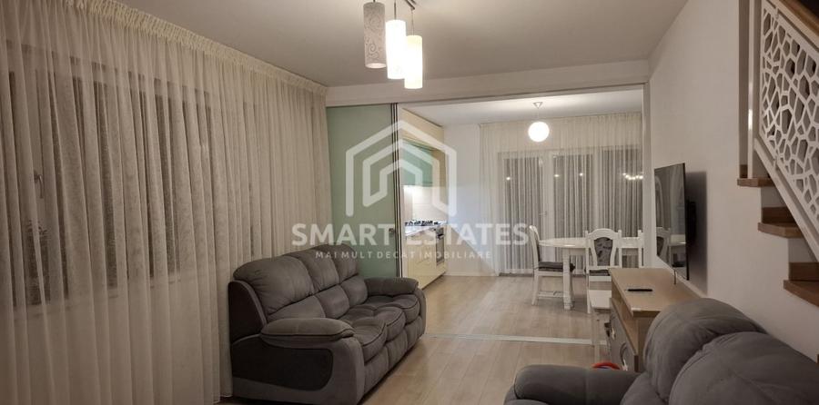 Duplex cu 4 camere cu Canalizare în Popești-Leordeni