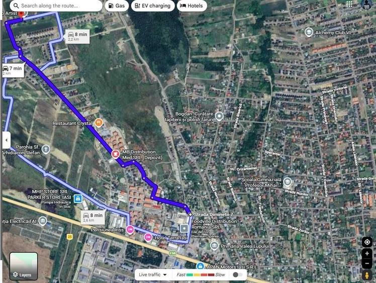 Teren de 630 mp, în Valea Lupului