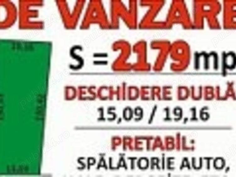 Teren de 2179 mp, în Splaiul Unirii