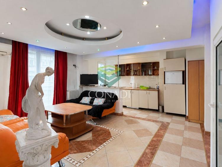 Apartament cu 3 camere semidecomandat în Cișmigiu