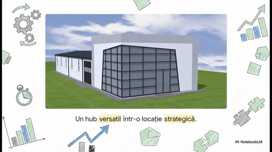 Spațiu comercial, de 440 mp, în Golești