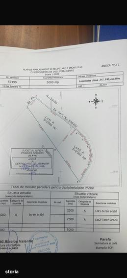 Teren de 5000 mp, în Jilava