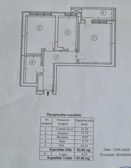 Apartament 2 camere Militari Lujerului, centrala proprie, la cheie ! - 8