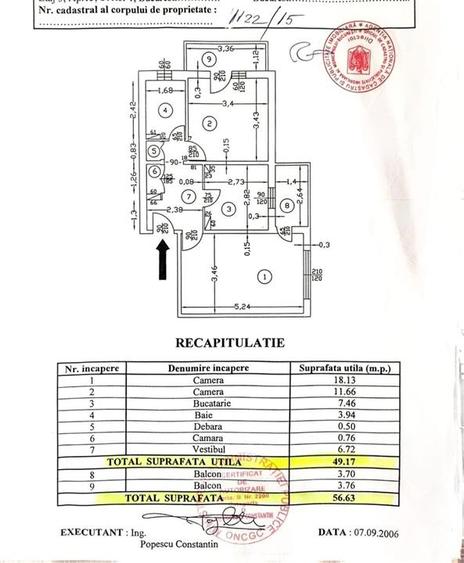 Apartament 2 camere | Aviatiei - Caramfil - Feleacu | Metrou Aurel Vlaicu - 7