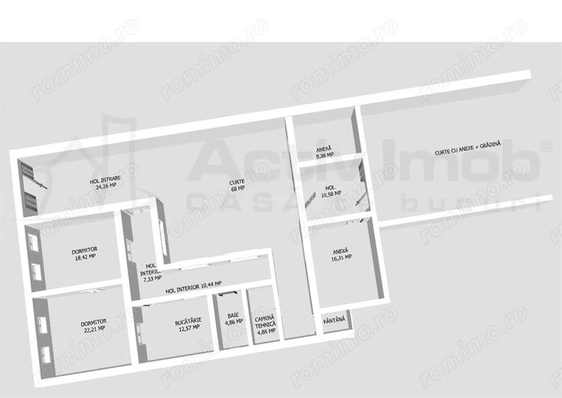 CASA 2 CAMERE BELOBRESCA (493 MP) - 4