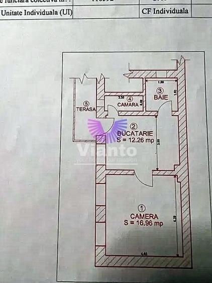 Garsonieră semidecomandată în Ultracentral