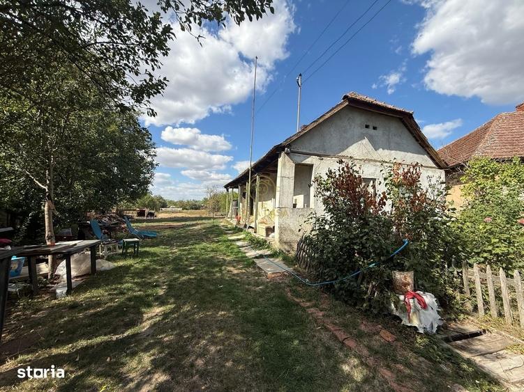 Casă cu 2 camere cu Teren 2232 Mp în Doba