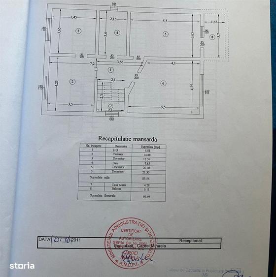 Casă cu 4 camere în Rusenii Noi