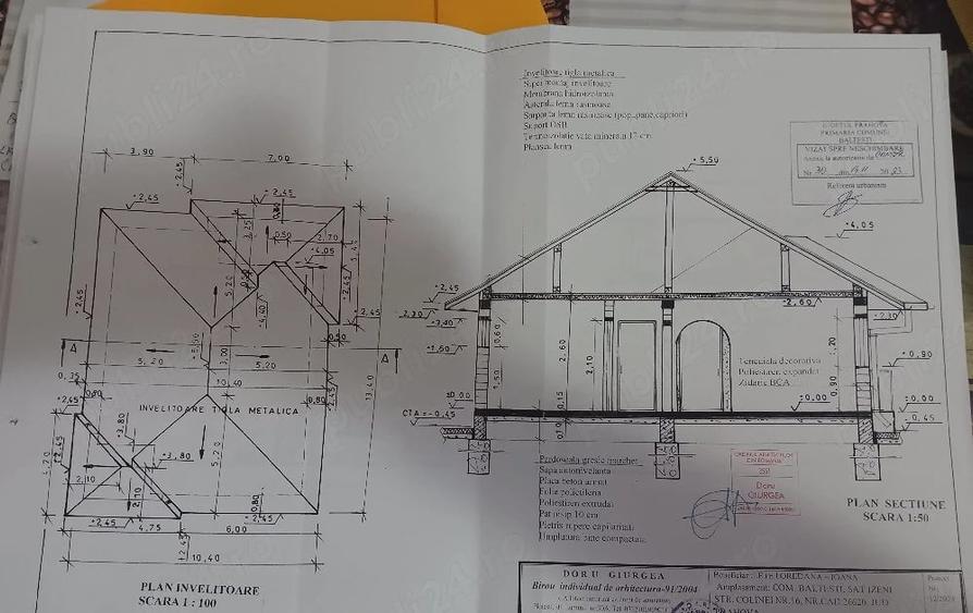 Apartament cu 2 camere decomandat în Central