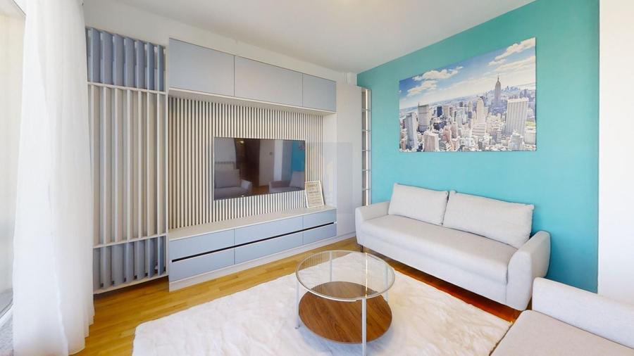 Apartament cu 2 camere semidecomandat, mobilat în Arcul de Triumf