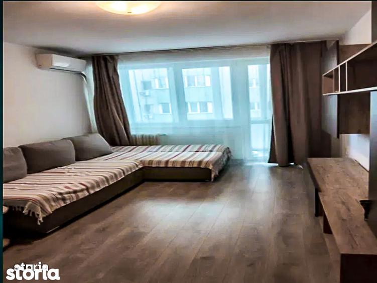 Apartament cu 2 camere semidecomandat, mobilat în Iancului