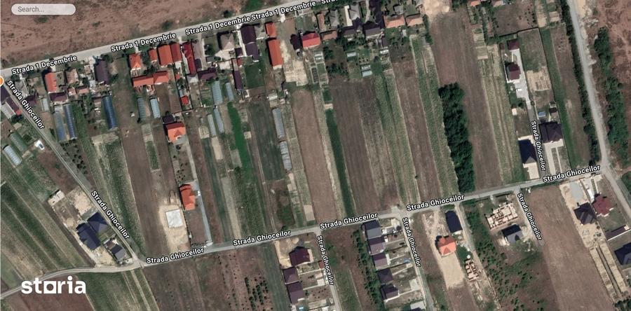 Teren de 1960 mp, în Recea