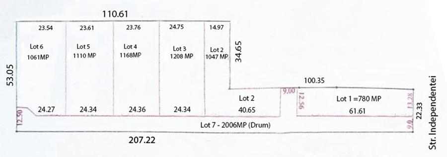 Teren Construcții intravilan de 8400 mp, în Pietroiu