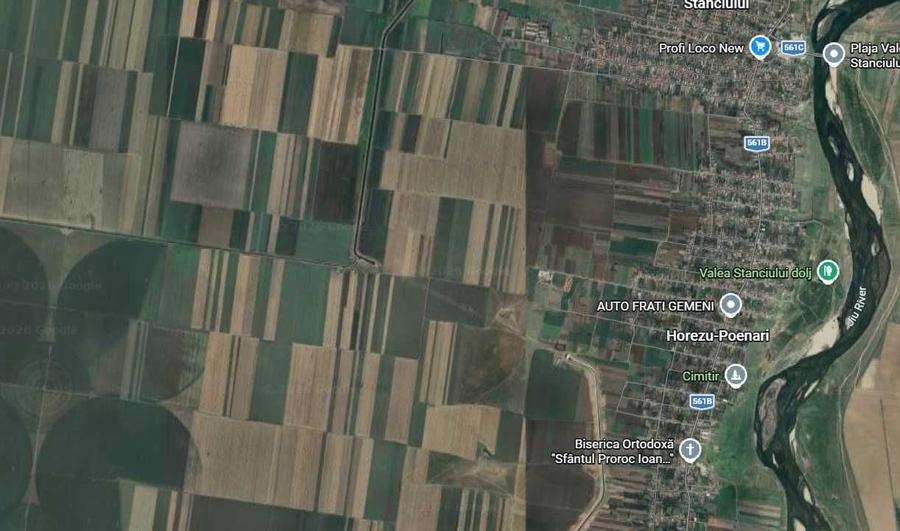 Teren de 77400 mp, în Valea Stanciului